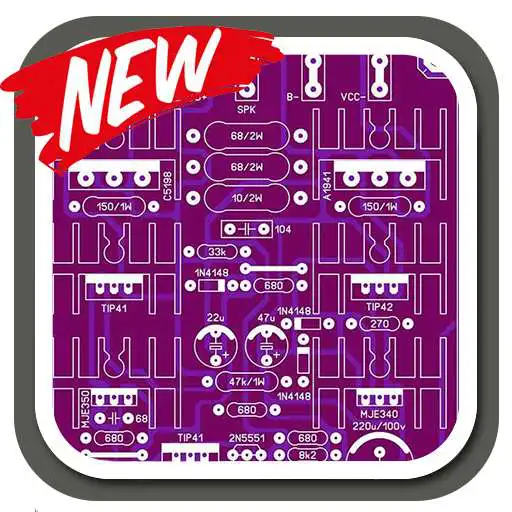 Play Amplifier PCB Layout Design APK