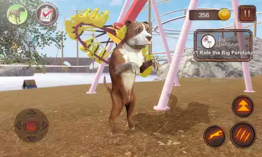 Play AmStaffs Dog Simulator  and enjoy AmStaffs Dog Simulator with UptoPlay