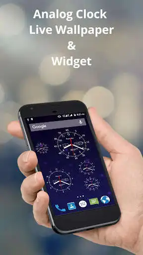Play Analog Clock Live Wallpapers  and enjoy Analog Clock Live Wallpapers with UptoPlay