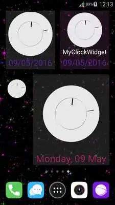 Play Analog Clock Widget