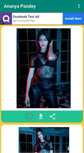 Play Ananya Pandey Fan App as an online game Ananya Pandey Fan App with UptoPlay