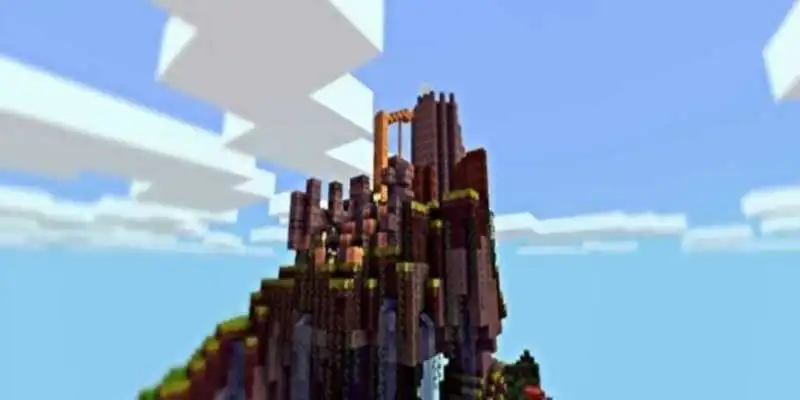 Play Ancient castle for Minecraft