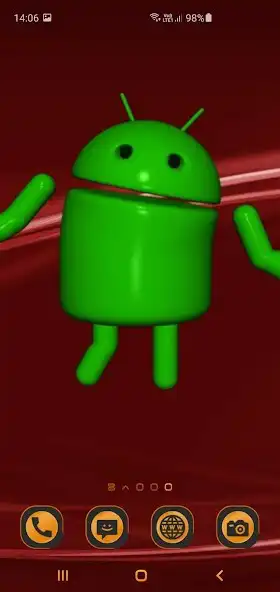 Play Android Robot Dancing Live Wallpaper  and enjoy Android Robot Dancing Live Wallpaper with UptoPlay