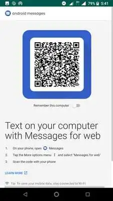 Play Android Web Messages