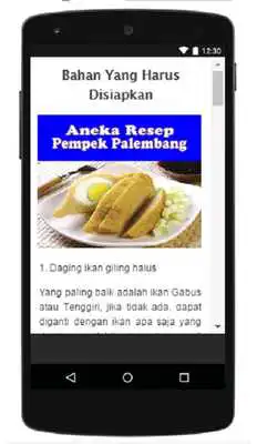 Play Aneka Resep Pempek Palembang Terbaru 2019