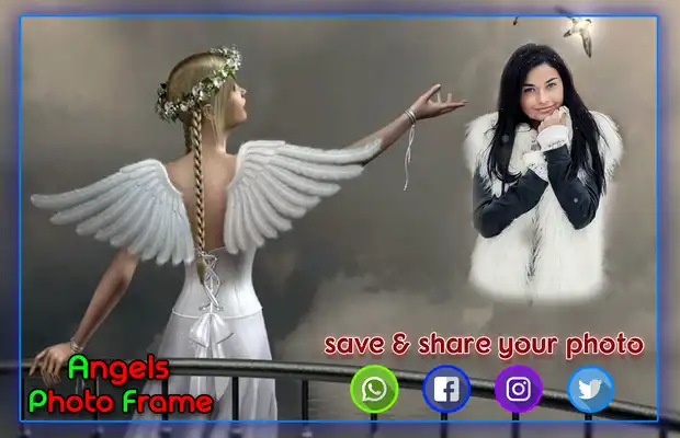 Play Angels Photo Frames