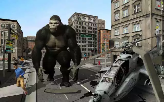 Play Angry Gorilla Rampage : Mad King Kong City Smasher