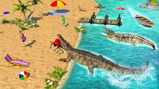 Play Animal Crocodile  Attack Sim  and enjoy Animal Crocodile  Attack Sim with UptoPlay