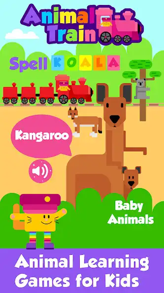 Play Animal Games - Animal Train as an online game Animal Games - Animal Train with UptoPlay