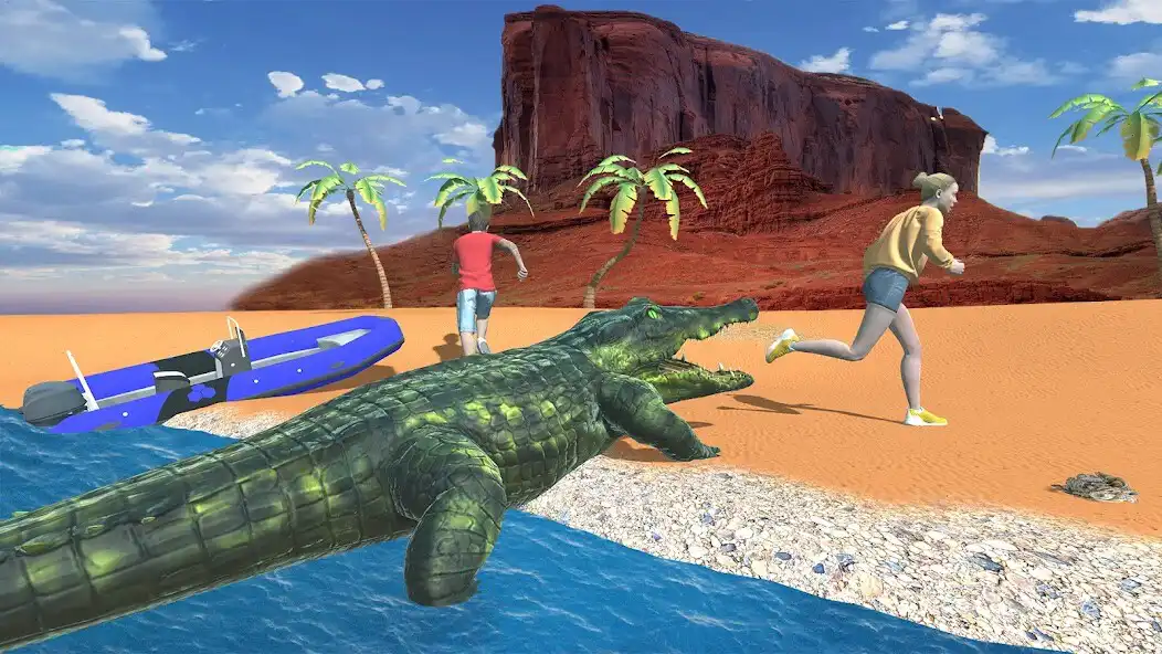 Play Animal Games - Crocodile Games as an online game Animal Games - Crocodile Games with UptoPlay