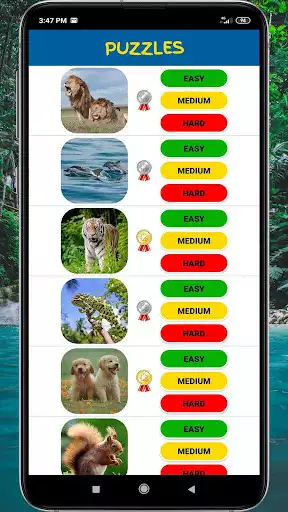 Play Animal Puzzles for Kids as an online game Animal Puzzles for Kids with UptoPlay