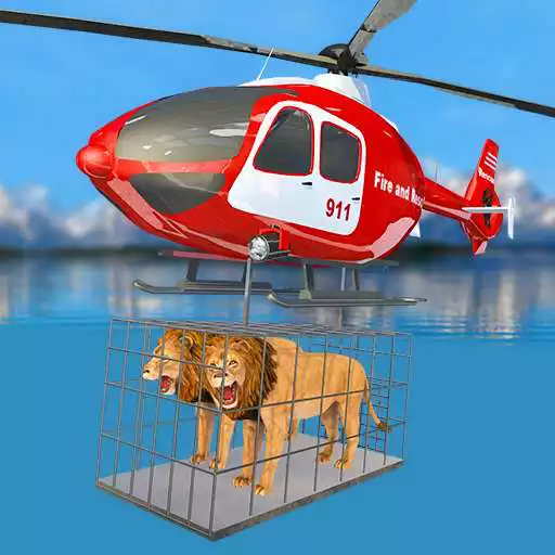 Run free android online Animal Rescue: Army Helicopter APK