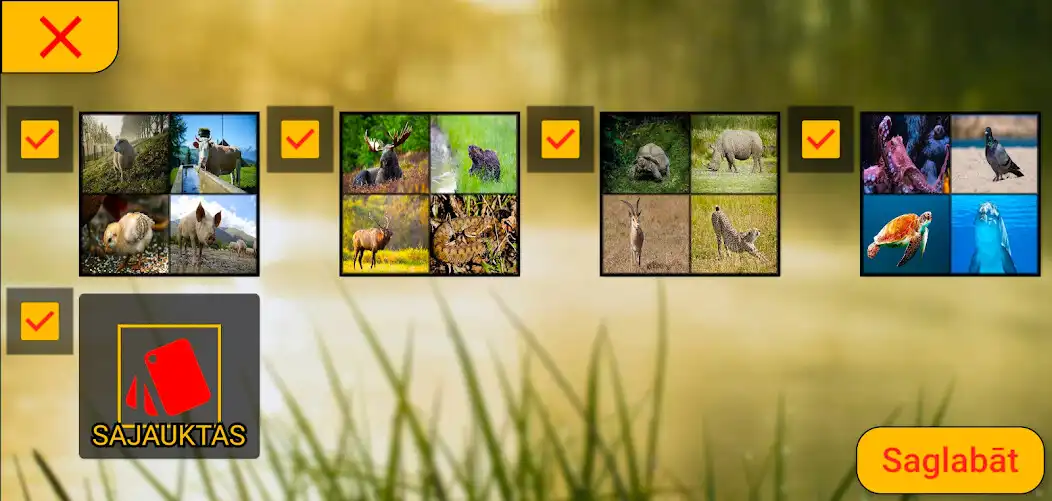 Play Animals for kids (Latvian) as an online game Animals for kids (Latvian) with UptoPlay