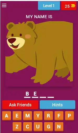 Play ANIMALS NAMES GAME as an online game ANIMALS NAMES GAME with UptoPlay