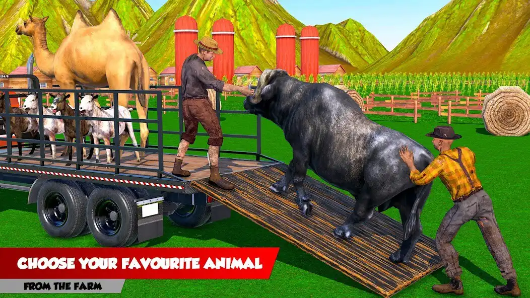 Play Animal Transport: Farm  Wild as an online game Animal Transport: Farm  Wild with UptoPlay