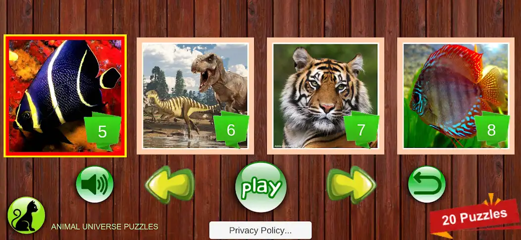 Play Animal Universe Puzzles as an online game Animal Universe Puzzles with UptoPlay