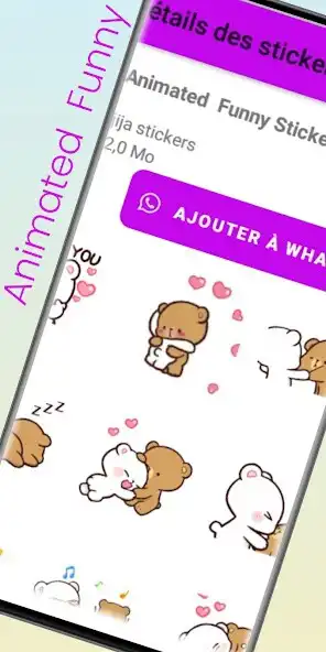 Play Animated Funny Stickers  and enjoy Animated Funny Stickers with UptoPlay