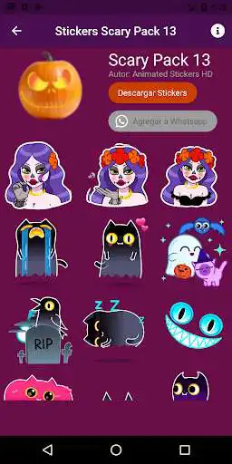 Play Animated Scary Stickers.  and enjoy Animated Scary Stickers. with UptoPlay