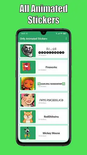 Play Animated Sticker Archive for Whatsapp  and enjoy Animated Sticker Archive for Whatsapp with UptoPlay