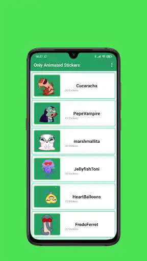 Play Animated Sticker Archive for Whatsapp as an online game Animated Sticker Archive for Whatsapp with UptoPlay