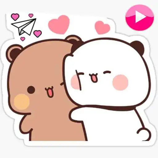 Play Animated Sugar and Brownie Stickers  WAStickerApps APK