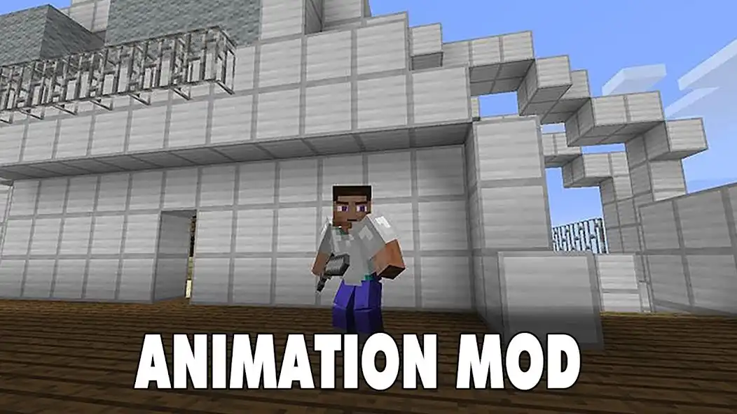 Play Animation Mod for Minecraft PE as an online game Animation Mod for Minecraft PE with UptoPlay