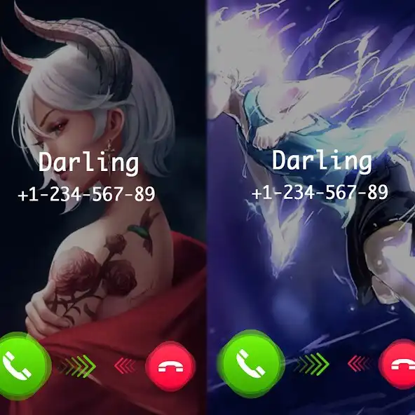 Play Anime Caller Screen  and enjoy Anime Caller Screen with UptoPlay