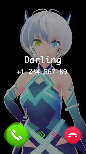 Play Anime Caller Screen as an online game Anime Caller Screen with UptoPlay