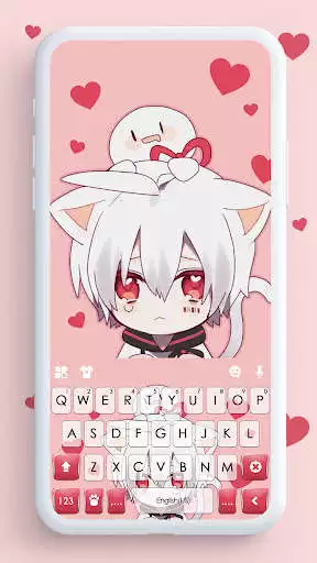 Play Anime Cat Boy Keyboard Background  and enjoy Anime Cat Boy Keyboard Background with UptoPlay