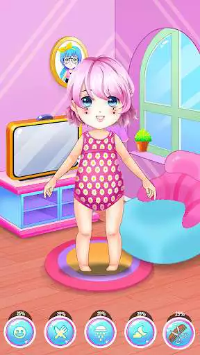 Play Anime Chibi Doll Girl Games as an online game Anime Chibi Doll Girl Games with UptoPlay