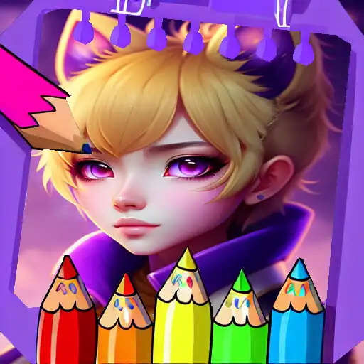 Play Anime Coloring Book: 100+ Page APK