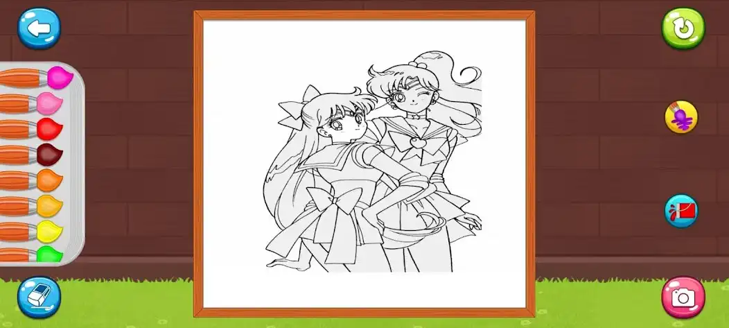 Play Anime Coloring Pages  and enjoy Anime Coloring Pages with UptoPlay