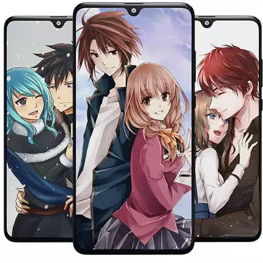 Free play online Anime Couple Wallpaper APK