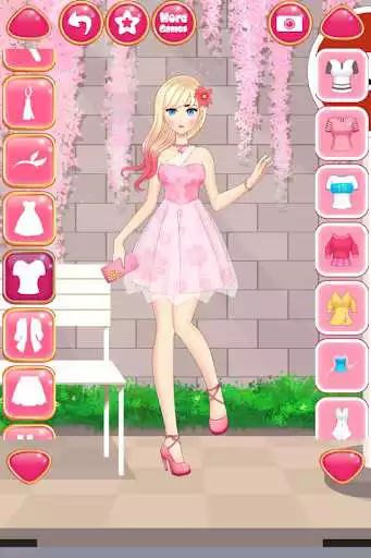 Play Anime Girls Dress up Games as an online game Anime Girls Dress up Games with UptoPlay