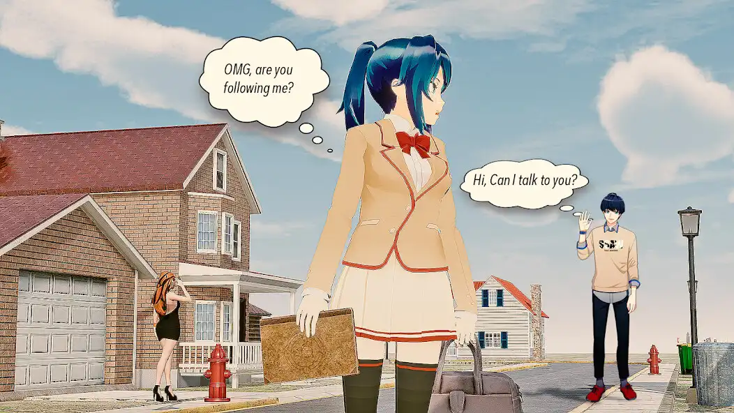 Play Anime Girls Ideal School Life as an online game Anime Girls Ideal School Life with UptoPlay