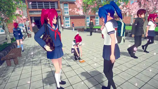 Play Anime High School Girl Life 3D  and enjoy Anime High School Girl Life 3D with UptoPlay