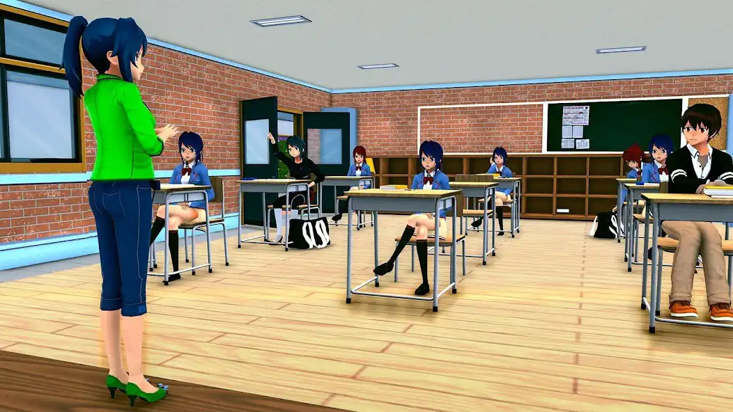 Play Anime High School Teacher Sim  and enjoy Anime High School Teacher Sim with UptoPlay