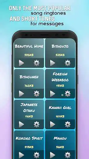 Play Anime Ringtones and Message Tones