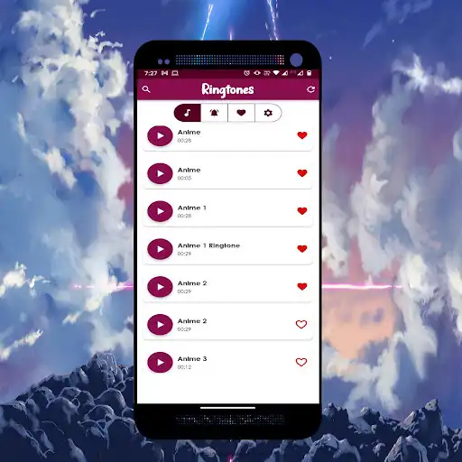 Play Anime Ringtones Notifications as an online game Anime Ringtones Notifications with UptoPlay