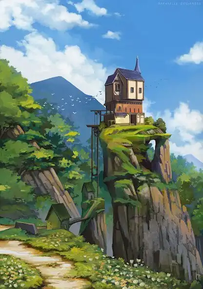 Play Anime Scenery Wallpaper - Anime Wallpapers  and enjoy Anime Scenery Wallpaper - Anime Wallpapers with UptoPlay