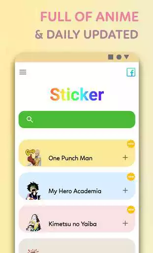 Play Anime Stickers 2021 as an online game Anime Stickers 2021 with UptoPlay