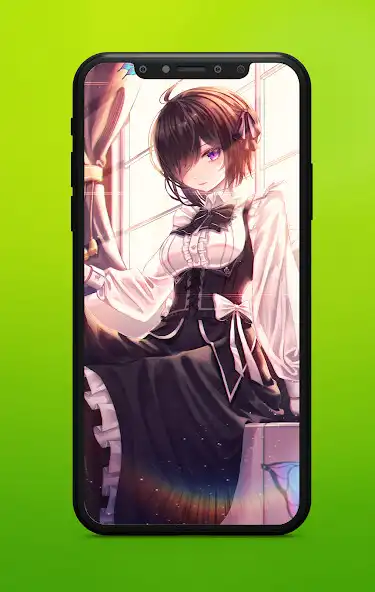 Play + Anime Wallpaper Girl Maid  and enjoy + Anime Wallpaper Girl Maid with UptoPlay