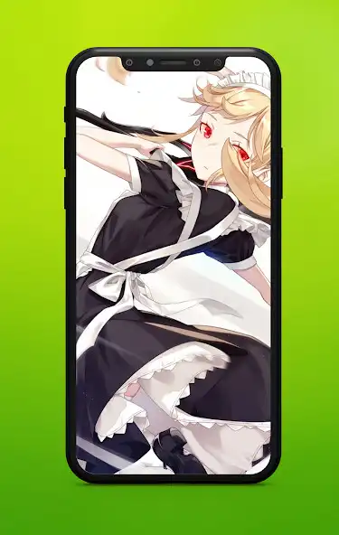 Play + Anime Wallpaper Girl Maid as an online game + Anime Wallpaper Girl Maid with UptoPlay