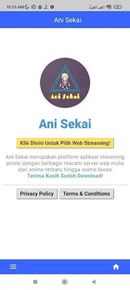 Play Ani Sekai - Streaming Anime  and enjoy Ani Sekai - Streaming Anime with UptoPlay