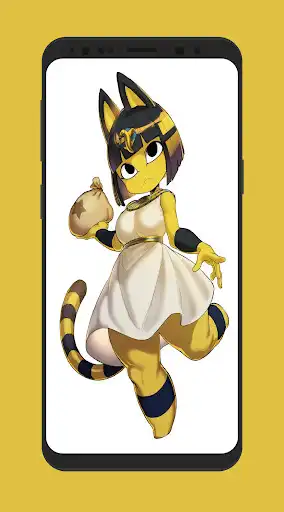 Play Ankha Wallpaper as an online game Ankha Wallpaper with UptoPlay