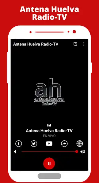 Play Antena Huelva Radio-TV  and enjoy Antena Huelva Radio-TV with UptoPlay