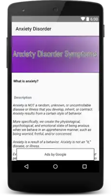 Play Anxiety Disorder