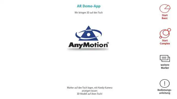 Play AnyMotion AR-App