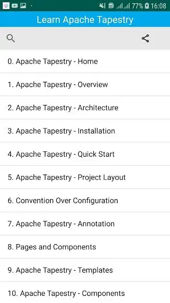 Play Apache Tapestry Tutorial  and enjoy Apache Tapestry Tutorial with UptoPlay