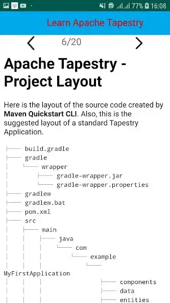 Play Apache Tapestry Tutorial as an online game Apache Tapestry Tutorial with UptoPlay